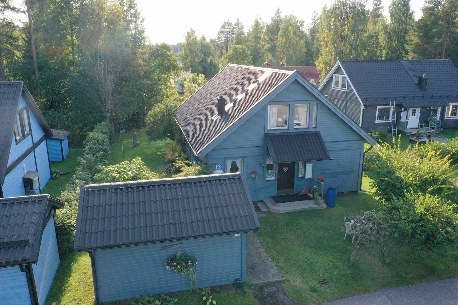 Bergsviken, Barrgränd 13 — exteriör / exterior